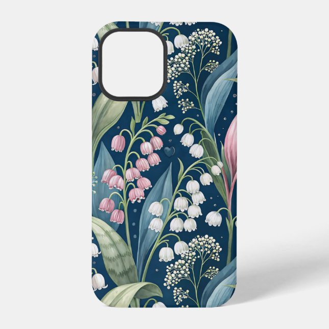 Coque iPhone Birth Flower Botanical Design (Verso)