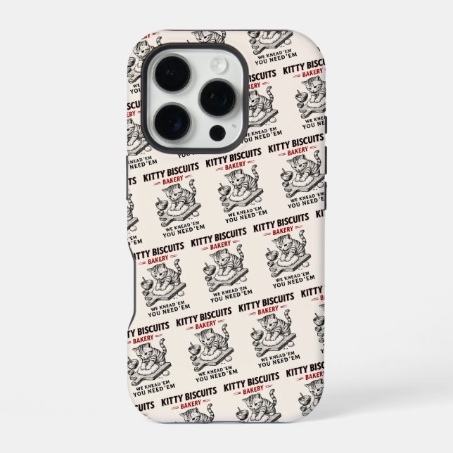 Coque iPhone Biscuits Kitty Boulangerie (Verso)