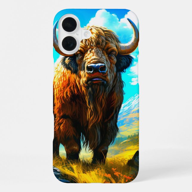 Coque iPhone Bison (Verso)