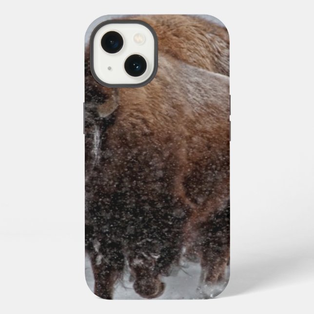 Coque iPhone Bison de Yellowstone (Verso)
