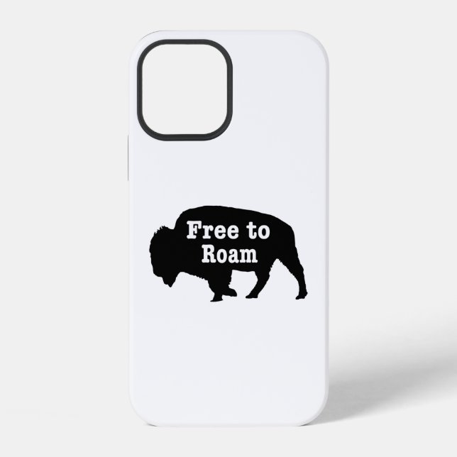 Coque iPhone Bisons libres de vagabonder (Verso)