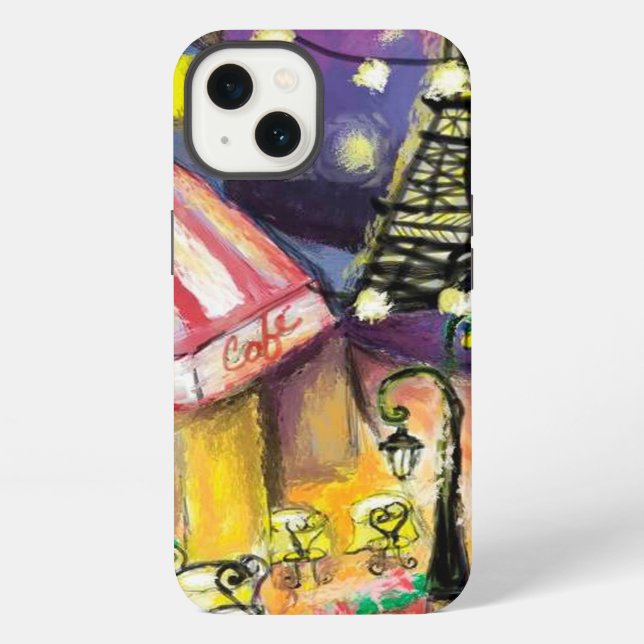 Coque iPhone Bistro à Paris (Verso)