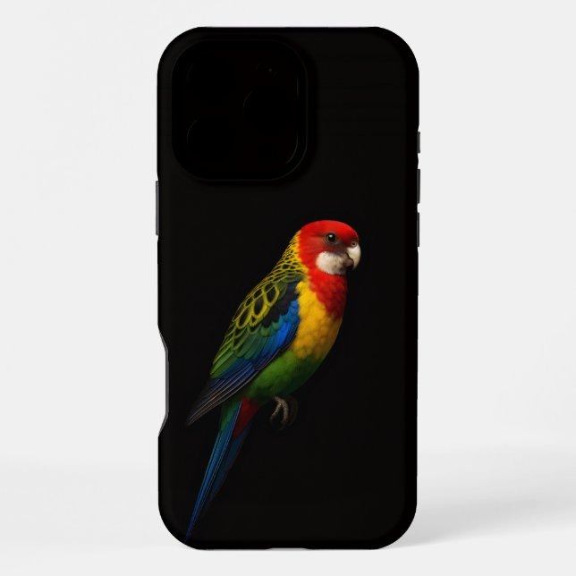 Coque iPhone Black 4 Luxe iPhone 16 Pro Max , Rosella orientale (Verso)
