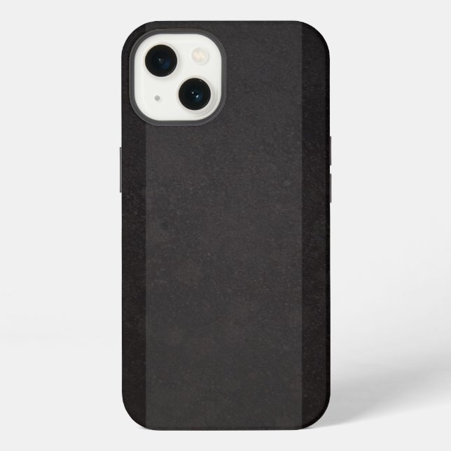Coque iPhone Black and blue case (Verso)