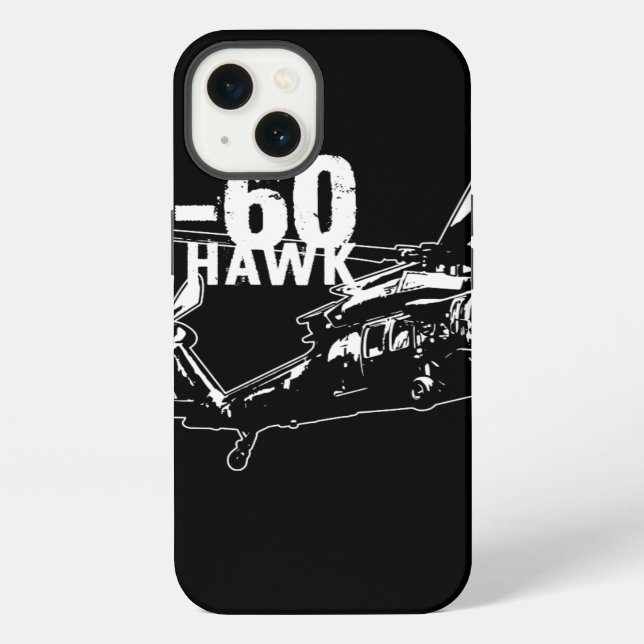 Coque iPhone Black Hawk (Verso)