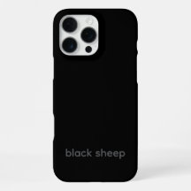 Black Sheep - Étui de typographie