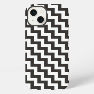 Etui iPhone 13 Black White Diagonal Chevrons iPhone 6 Xtreme Coqu