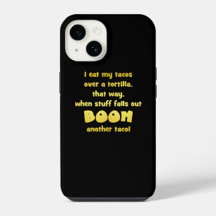 Coque Pour iPhone 14 Blague de tortilla Boom drôle