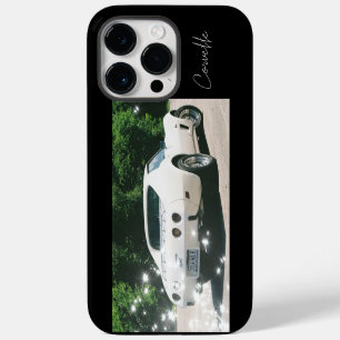 Coque Pour Pour iPhone 14 Pro Max Blanc classique 1975 Corvette Stingray
