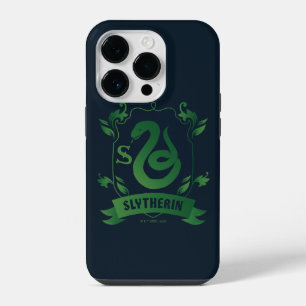 Coque Pour iPhone 14 Plus Blason de la maison SLYTHERIN™ orné