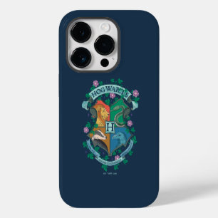 Coque Pour iPhone 14 Plus Blason floral HOGWARTS™