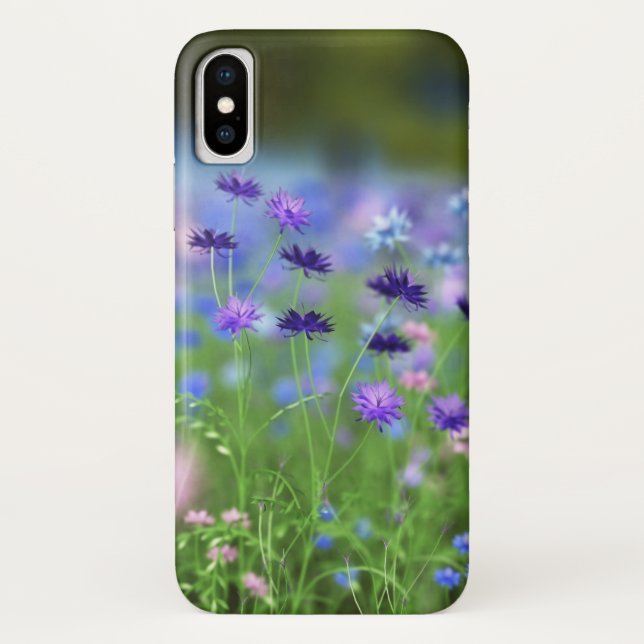 Coque iphone bleu de Cornflower (Dos)