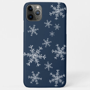 coque iphone bleu de Crystal Snowflakes