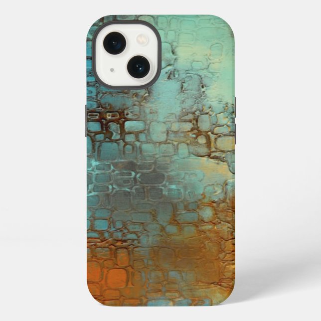 Coque iPhone Bleu deja (Verso)