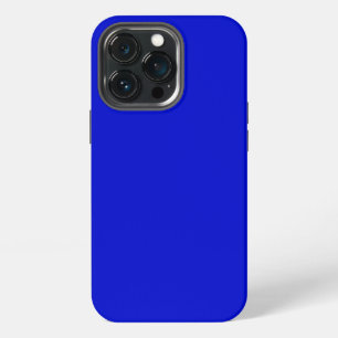 Etui iPhone 13 Pro Bleu outremer solide brillant