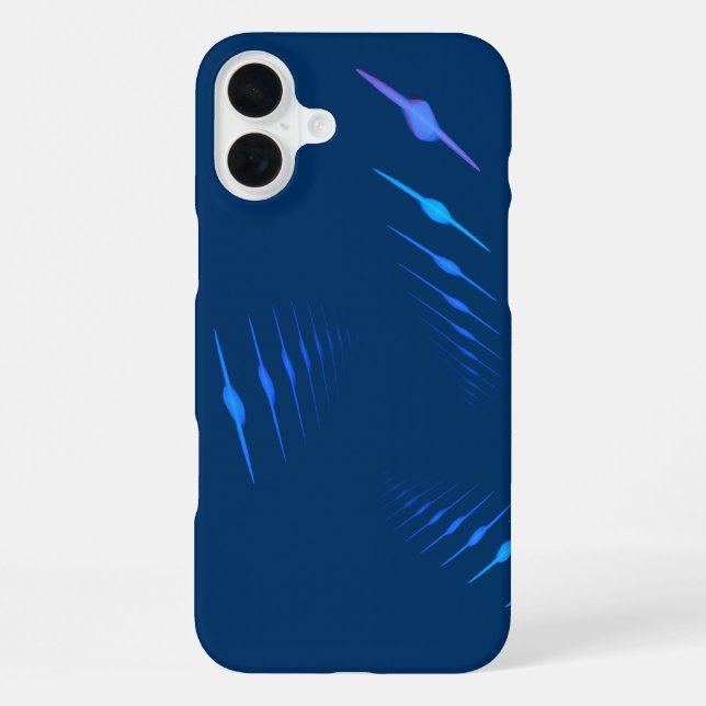 Coque iPhone Bleu REbel (Verso)