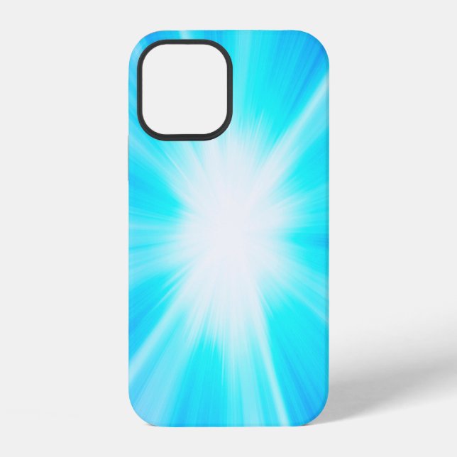 COQUE iPhone BLEU SPLASH (Verso)