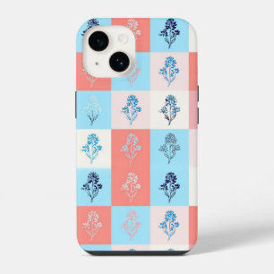 Coque Pour iPhone 14 Bleuets Fleur du Texas Floral Texan Motif