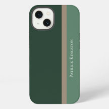 Bloc de couleur Brown moderne Gratté vert et kaki