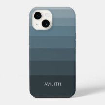Blocs de couleur tendance bleu gris enseignes pers