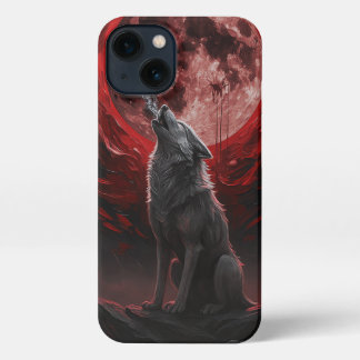 Etui iPhone 13 Blood Moon Howl
