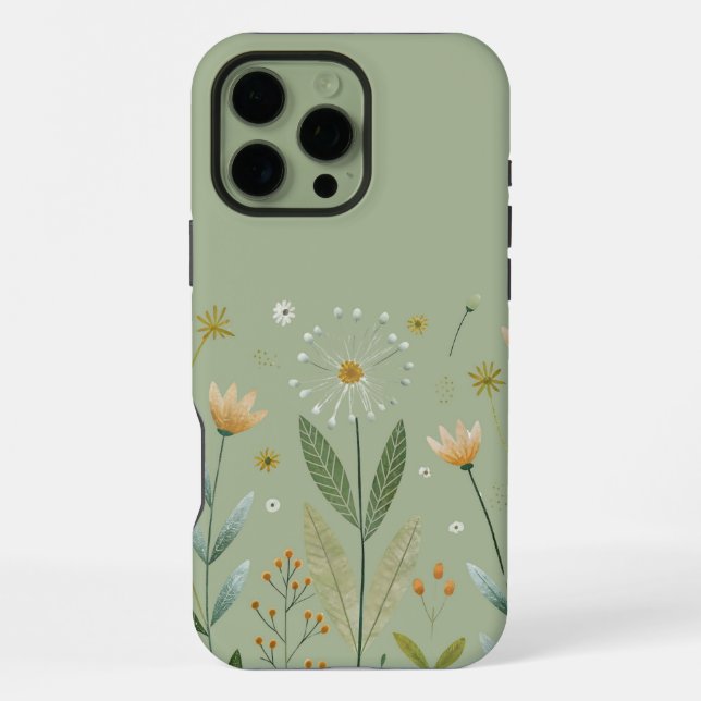 Coque iPhone Bloom Grow Minimalist (Verso)