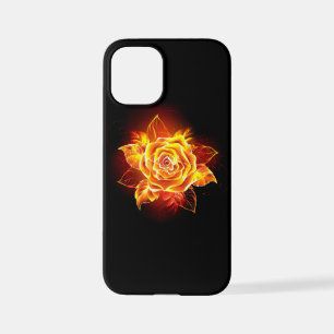 Coque iPhone 12 Mini Blooming Fire Rose