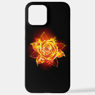Coque iPhone 12 Pro Max Blooming Fire Rose