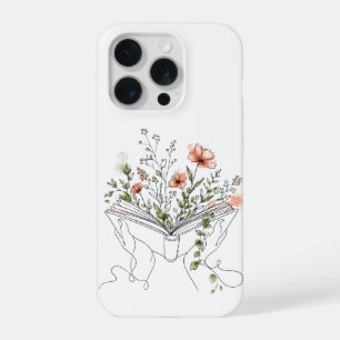 Coque iPhone 15 Pro Blooms Book Ligne Artistique Botanique