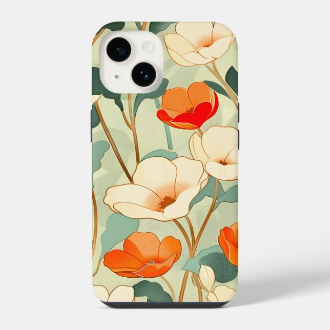 Coque iPhone Blossom vintage (Verso)