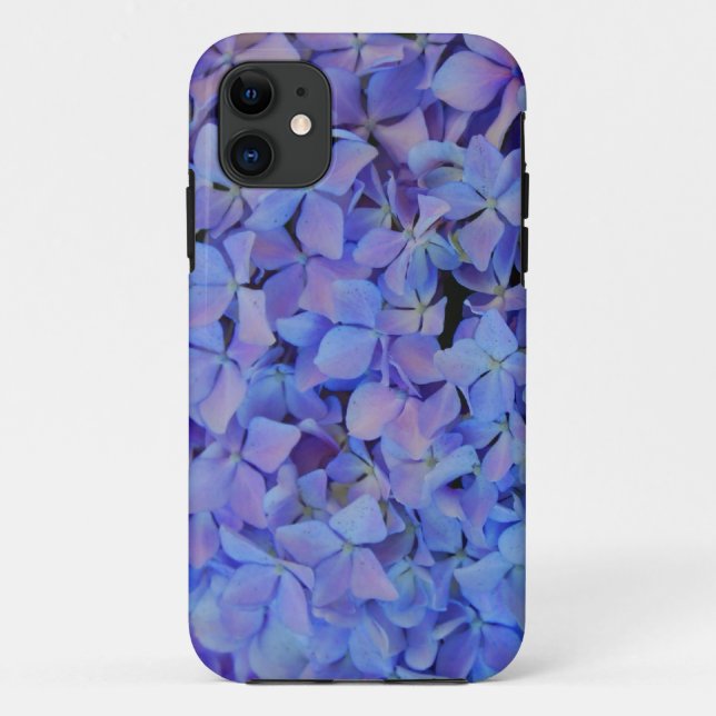 Coque iphone Blue Hydrangea (Dos)