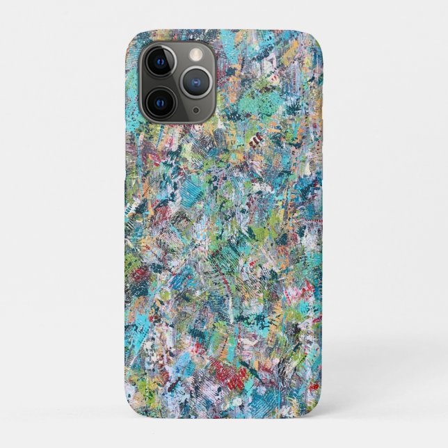 Coque iphone Blue Meadow (Dos)