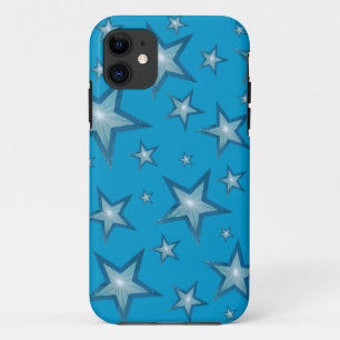 Coque iphone Blue Stars