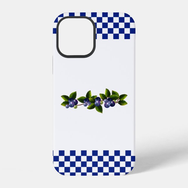 Coque iPhone Blueberges (Verso)