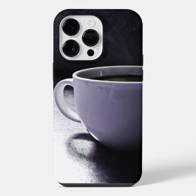 Coque iPhone Blues du café (Verso)