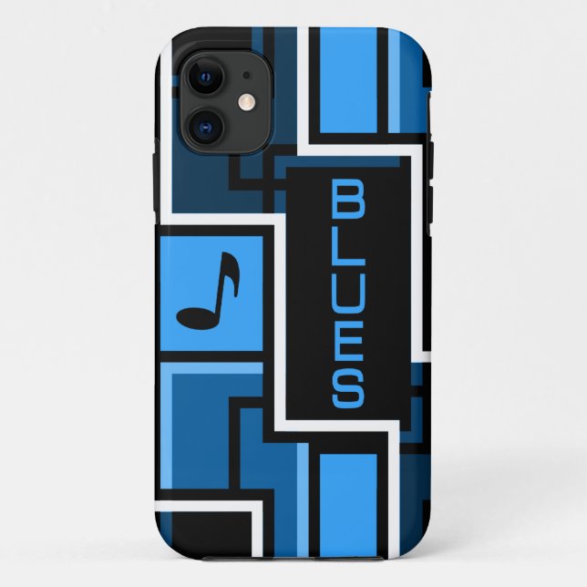 Coque iphone BLUES-Mate (Dos)
