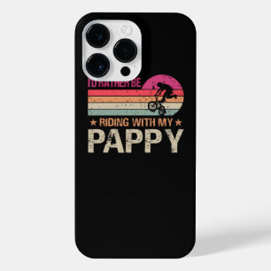 Coque Pour Pour iPhone 14 Pro Max BMX Je Préférerais Circuler Avec Mon Vintage Pappy