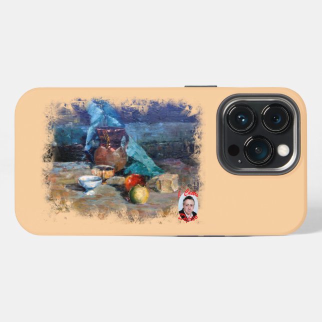 Coque iPhone Bodegón a espátula (Verso Horizontal)