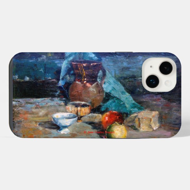 Coque iPhone Bodegón a espátula (Verso Horizontal)