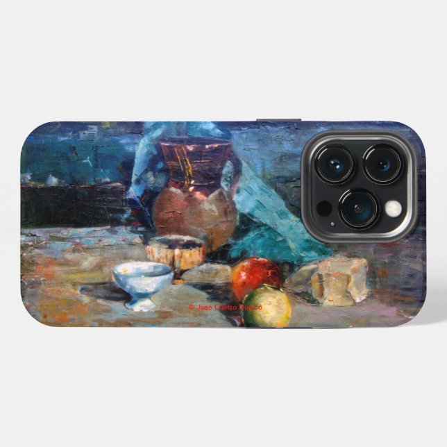 Coque iPhone Bodegón a espátula (Verso Horizontal)