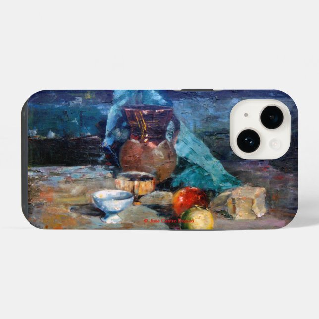 Coque iPhone Bodegón a espátula (Verso Horizontal)