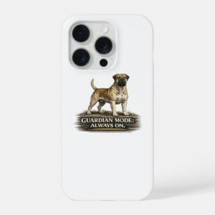 Coque iPhone 15 Pro Boerboel – Mode Gardien Toujours Activé