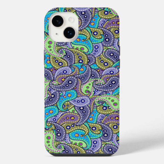 Coque iPhone Boho Paisley (Verso)