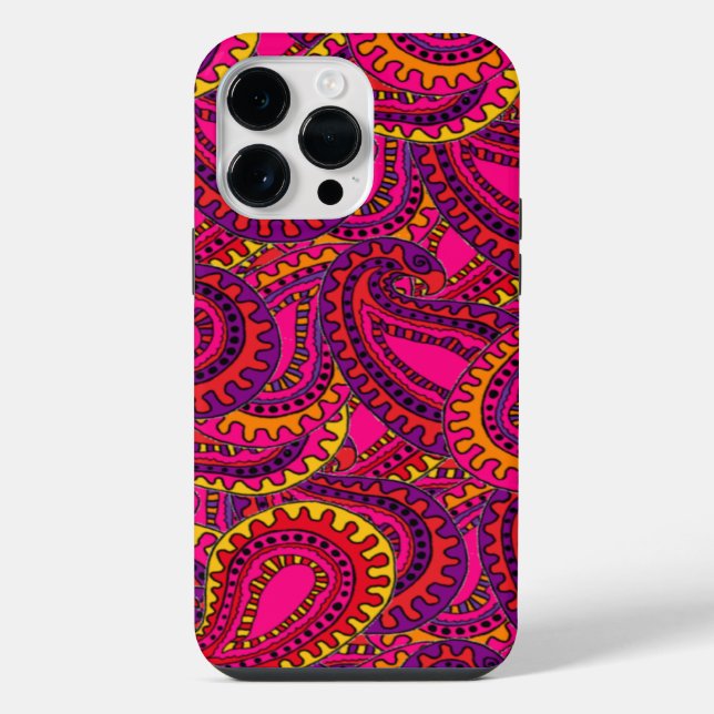 Coque iPhone Boho Paisley (Verso)