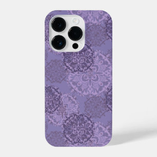 Coque Pour iPhone 14 Plus Boho Purple Mandalas iPhone 14 Plus Coque