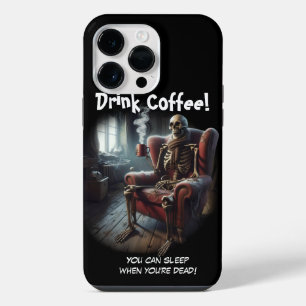 Coque Pour Pour iPhone 14 Pro Max Boire du Café