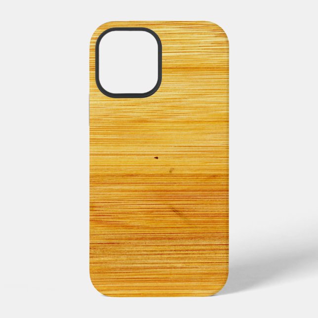 Coque iPhone Bois bambou texture arrière - plan (Verso)