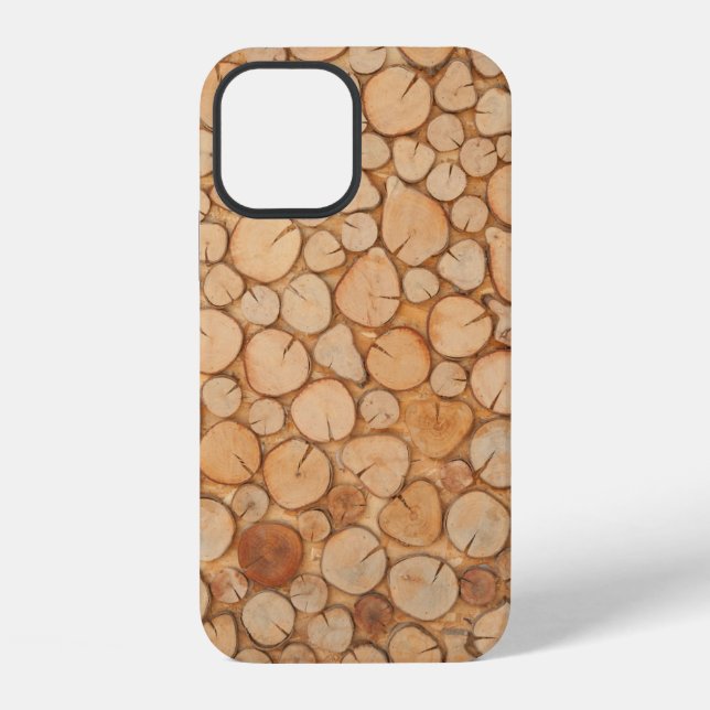 Coque iPhone bois de chauffage (Verso)