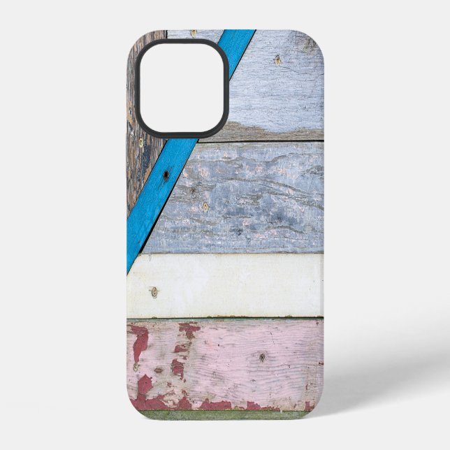 Coque iPhone Bois Distressé Shabby Chic (Verso)