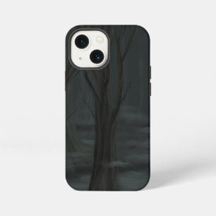Etui iPhone 13 Mini Bois Sombres
